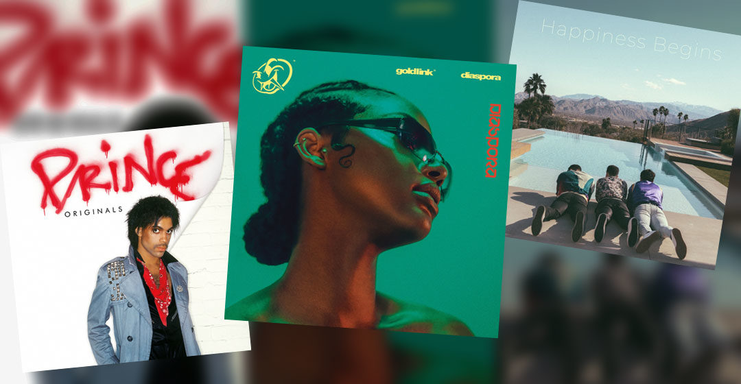 Neue Musik im Juli 2019 - GoldLink, Prince & Jonas Brothers