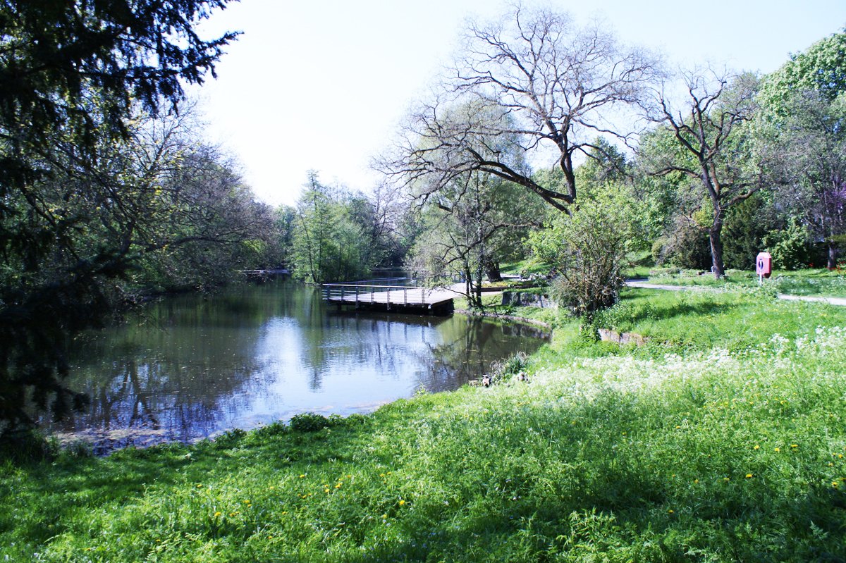 Parks in Heilbronn - Pfühlpark und Trappensee (Titel)