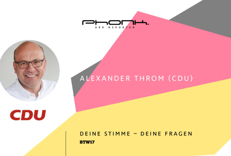 Bundestagswahl 2017 in Heilbronn - Alexander Throm (CDU)