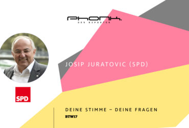 Bundestagswahl 2017 in Heilbronn - Josip Juratovic (SPD)