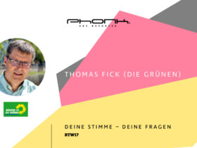 Bundestagswahl 2017 in Heilbronn - Thomas Fick (Bündnis 90 Die Grünen)