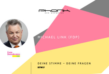 Bundestagswahl 2017 in Heilbronn - Michael Link (FDP)