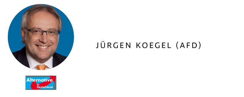 Bundestagswahl 2017 in Heilbronn - Jürgen Koegel (AfD)
