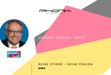 Bundestagswahl 2017 in Heilbronn - Jürgen Koegel (AfD)