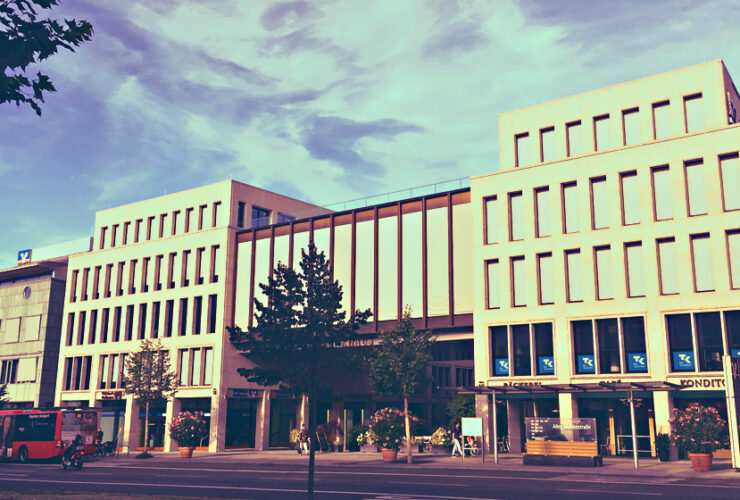 Moderne Architektur in Heilbronn - TITEL (Heilbronner Bankhaus)