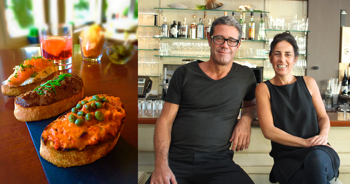 Paolo vom eckstein Heilbronn - Rezept für Bruschette mal anders