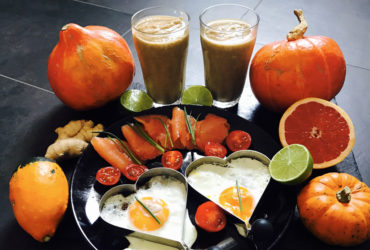 Bunter Protein-Smoothie - Frühstück