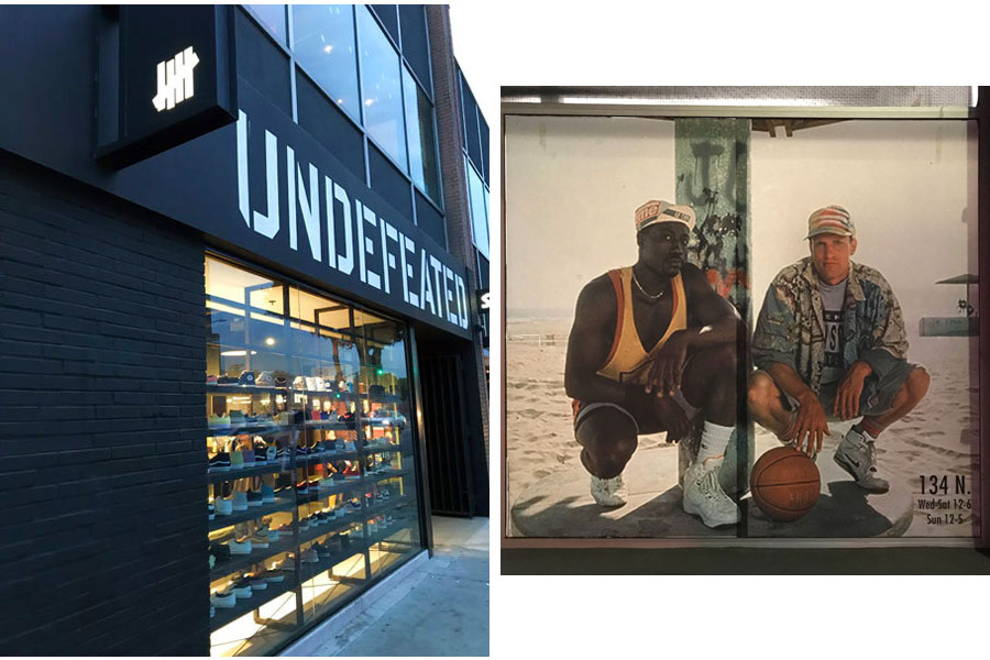 Fairfax Avenue Streetwear Los Angeles - Undefeated White Men Cant Jump