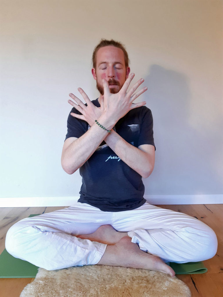 Yoga Übungen daheim - Steffen Satwant (Übung 2-2)