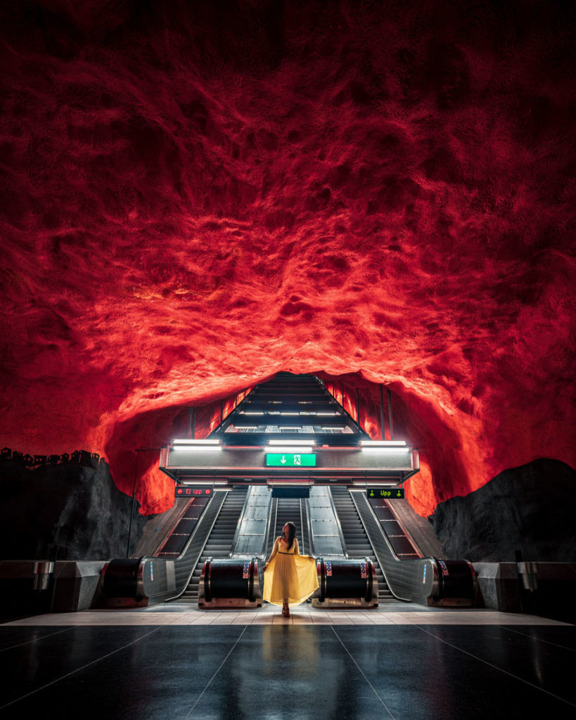 Dimitri Luft - Solna Centrum Station, Stockholm