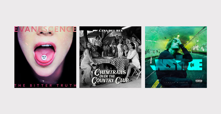 Neue Musik im April 2021 - Lana Del Rey, Evanescence & Justin Bieber