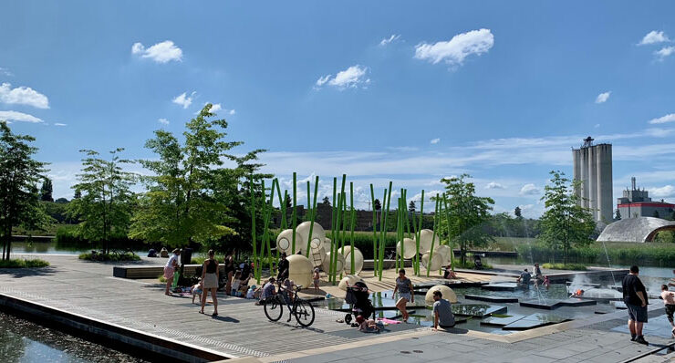 Sommer in Heilbronn - 2021 BUGA Gelände (1)