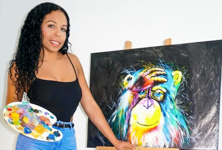 Tamires Cerqueira Gama: Malerei Öhringen (1)