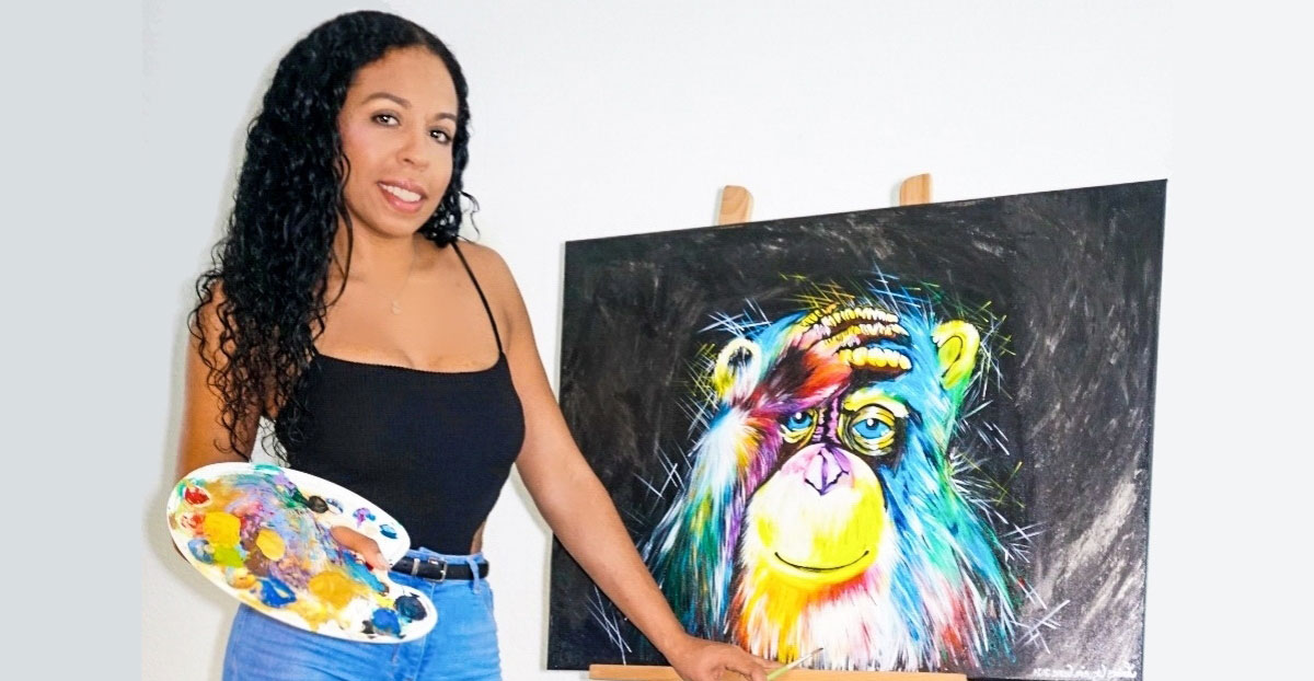 Tamires Cerqueira Gama: Malerei Öhringen (1)