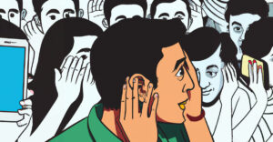 Fake News & falsche Nachrichten - Illustration