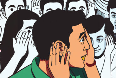 Fake News & falsche Nachrichten - Illustration