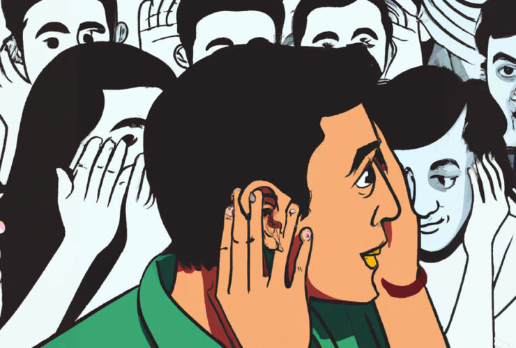 Fake News & falsche Nachrichten - Illustration