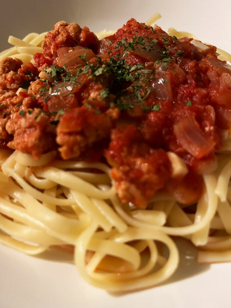 Vegane Bolognese & Linguine - Rezept (2)