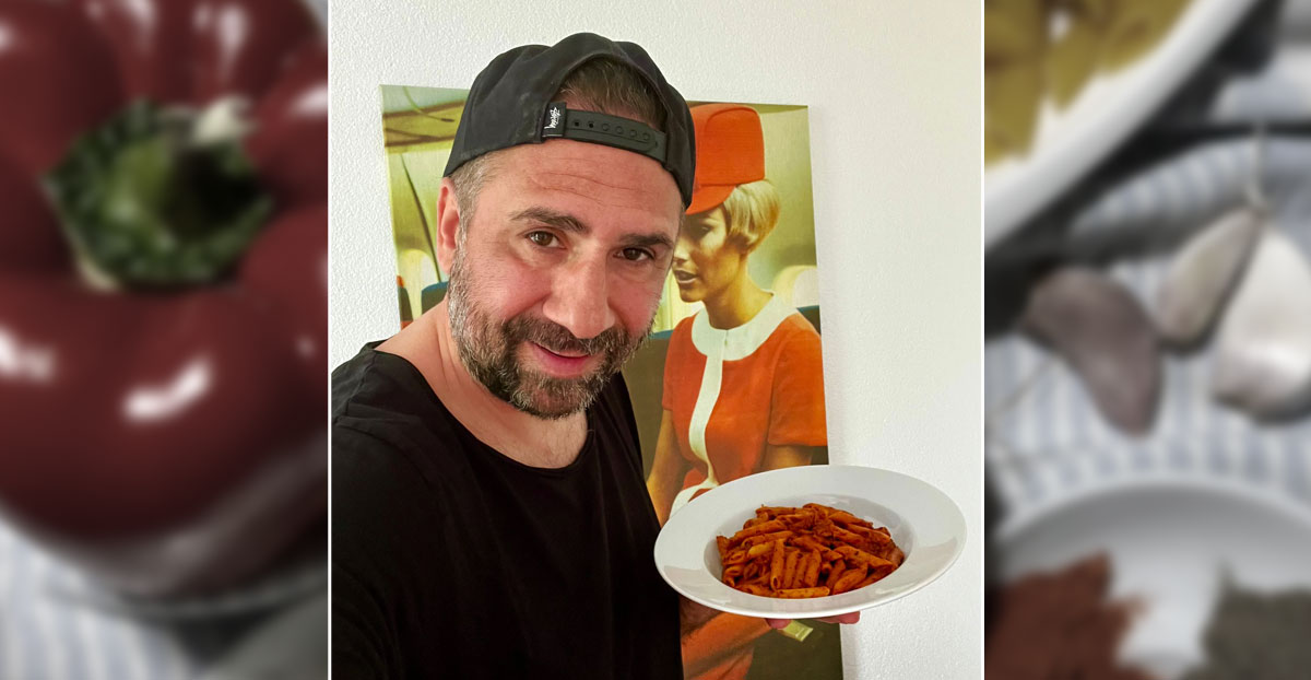 Vegetarische Paprika-Pasta von Saban Camili