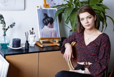 Irina Schulz: Malerin - Heilbronn (Portrait)