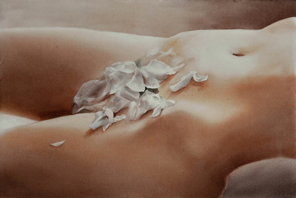Irina Schulz - Marina Ryazantseva (Aquarellgemälde)