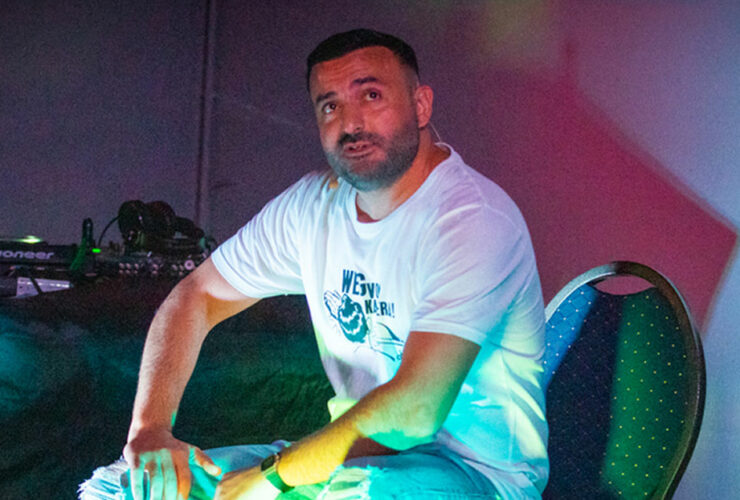 Der Comedian Luan Comedy bei einem Auftritt im k2acht Heilbronn (1)