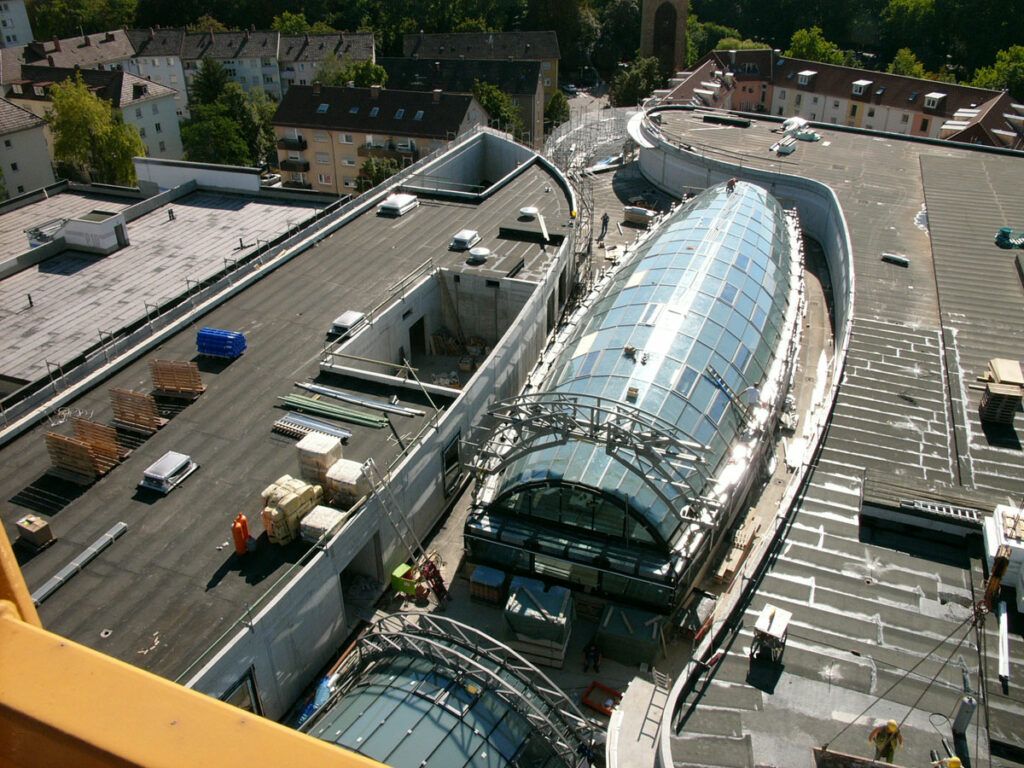 Stadtgalerie Heilbronn - Dach