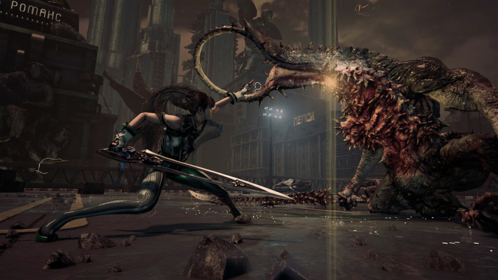 Stellar Blade: Eve im Gefecht (Screenshot)