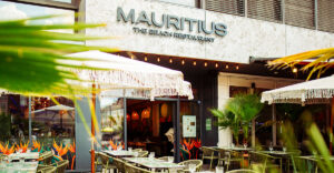 Außenansicht des Restaurant Mauritius in Heilbronn