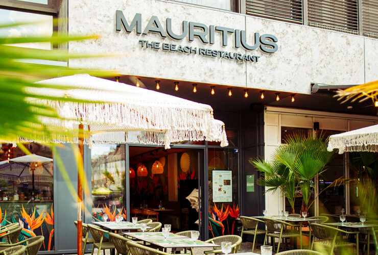 Außenansicht des Restaurant Mauritius in Heilbronn