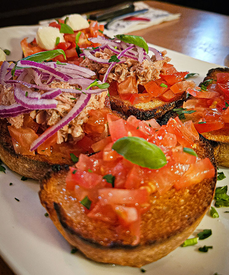 Bruschetta im Bella's Heilbronn