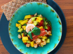 Garnelen-Mango-Salat von Eat Out with Sophie