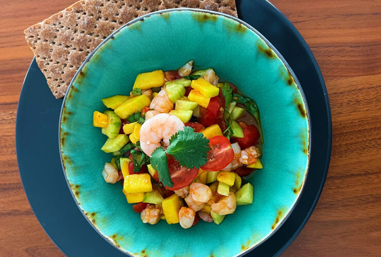 Garnelen-Mango-Salat von Eat Out with Sophie