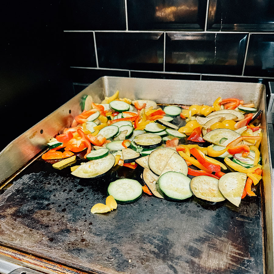 Gemüse für den Original Berliner Döner in Heilbronn