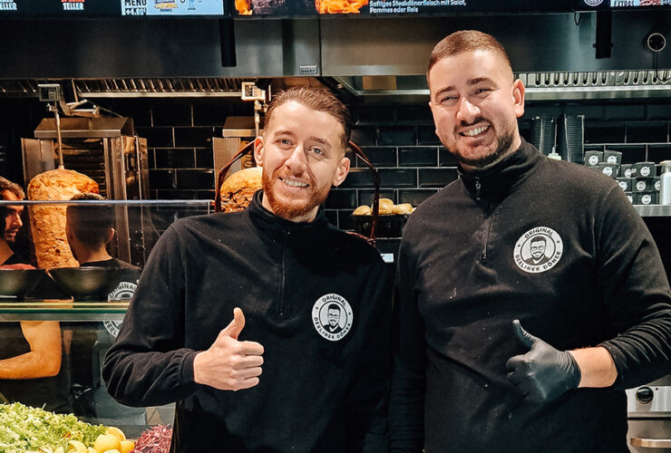 Mero und sein Team von Original Berliner Döner Heilbronn