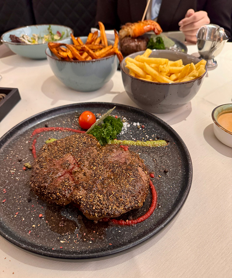 Steak bei Blackbones Heilbronn