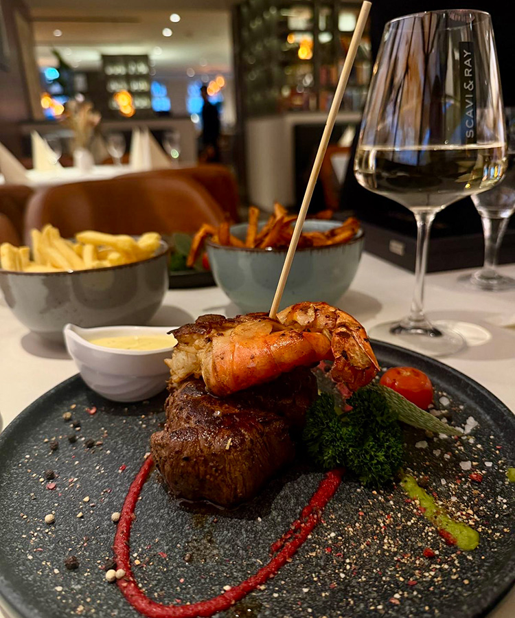 Surf and Turf bei Blackbones Heilbronn