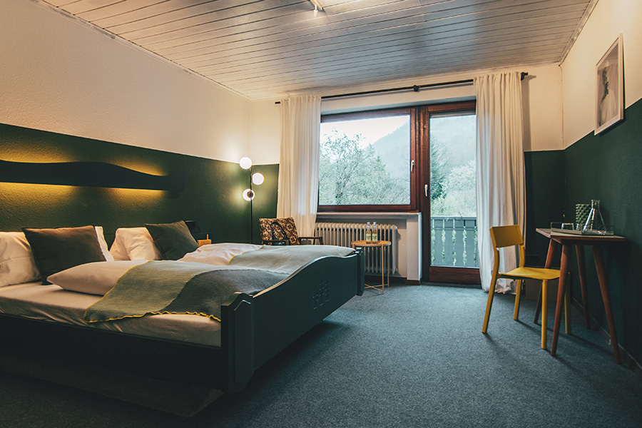 Zimmer im Pop-Up-Hotel DAS SCHÖNE LEBEN