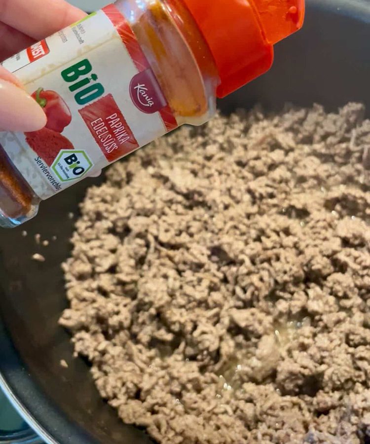 Hackfleisch für High Protein Burritos