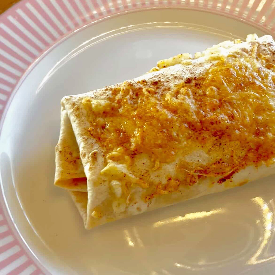 Rezept für High Protein Burritos