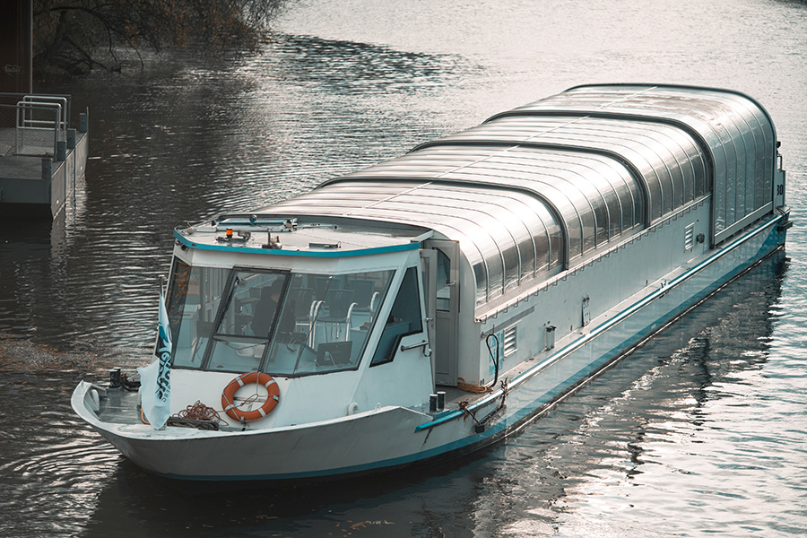 MS Käthchen der Weissen Flotte in Heilbronn
