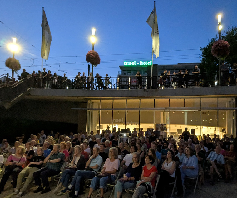 Publikum beim Film-Sharing-Festival Heilbronn
