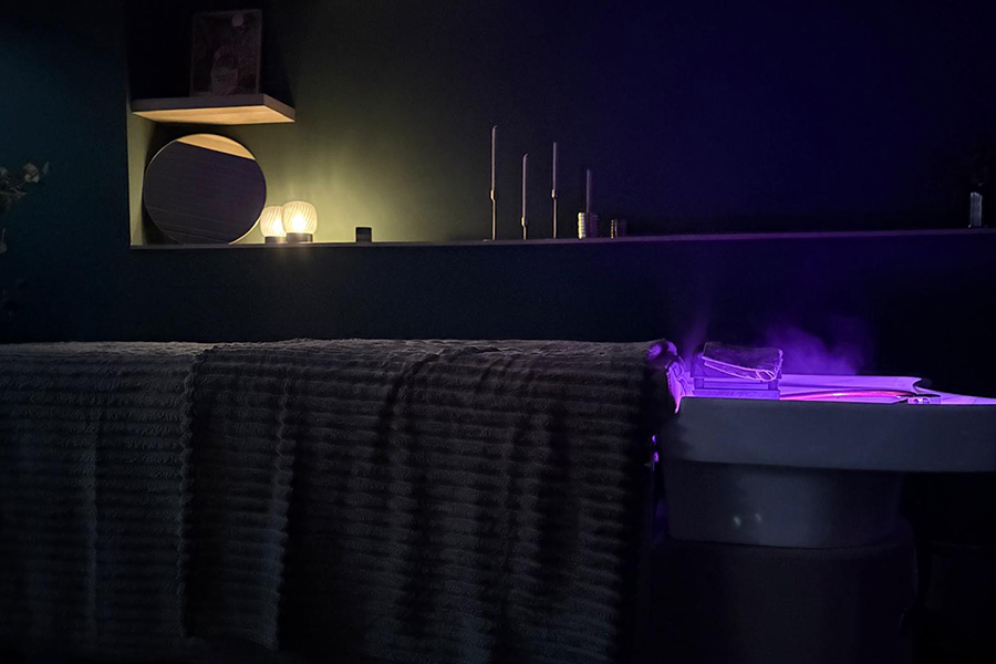 Massagebank bei Maison Lang