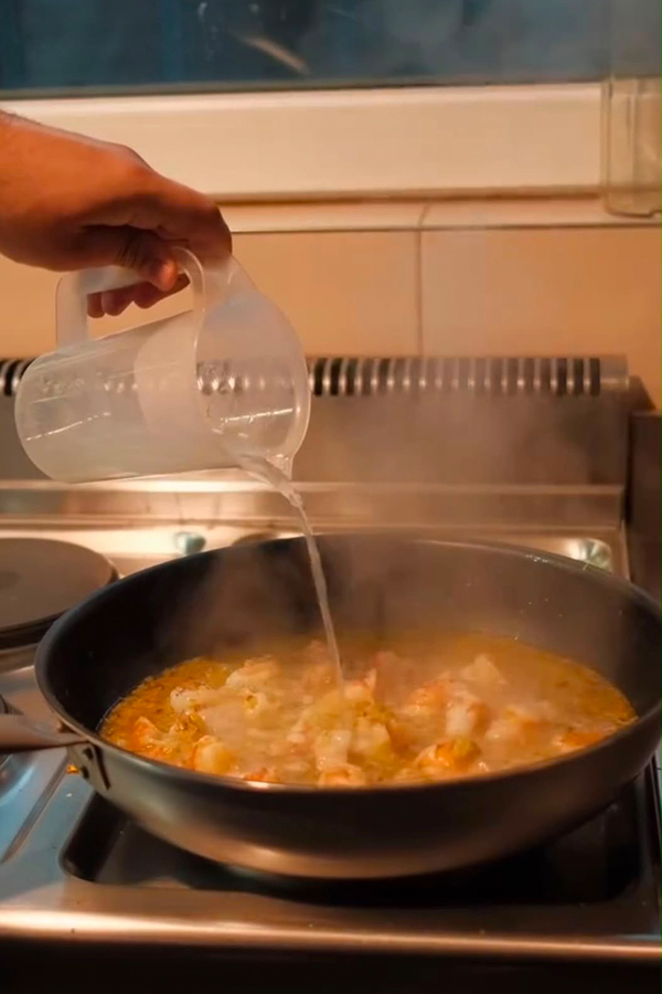Sauce für Pasta Gamberetti