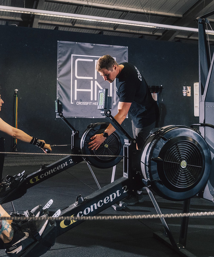 Concept 2 im Fitnessstudio CrossFit Heilbronn