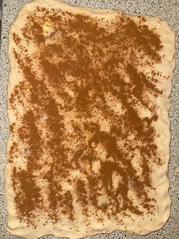 Teig für High-Protein-Zimtschnecken